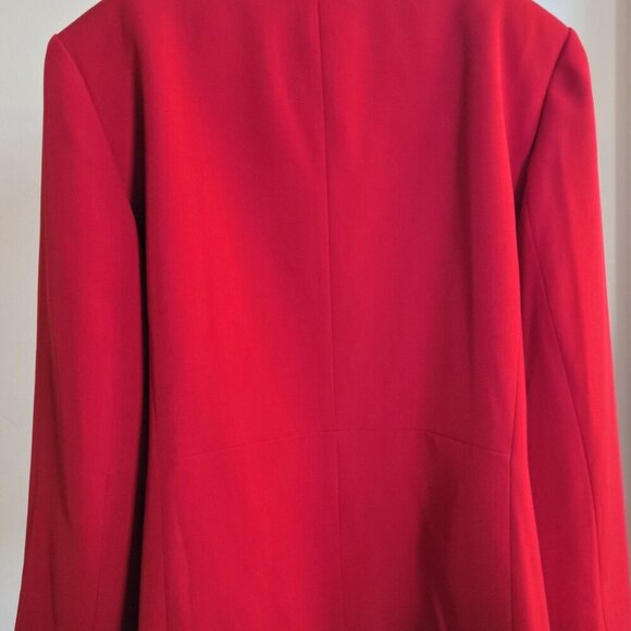 JONES STUDIO Red Women’s Plus Size Jacket/Blazer (Size: 24W) - Picture 5 of 10